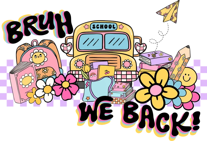 Back to School DTF Transfer