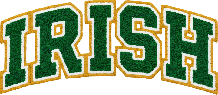 Irish Lettering DTF Transfer