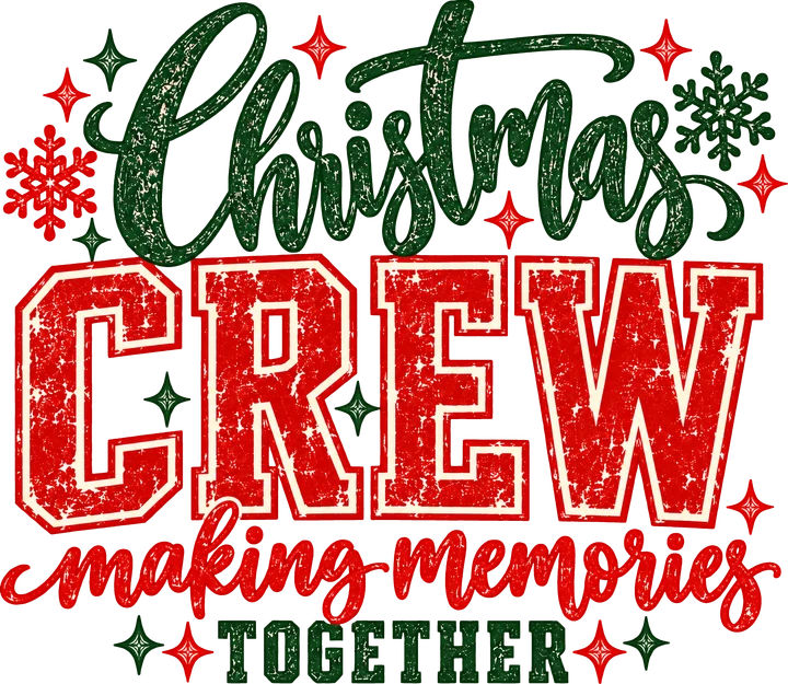 Christmas Crew DTF Transfer