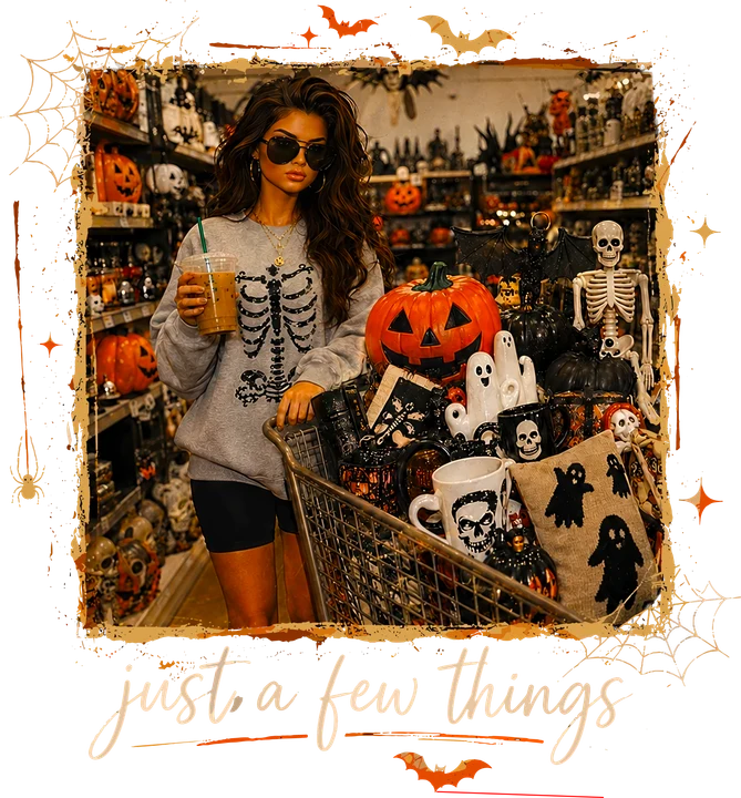 Halloween Shopper DTF Transfer