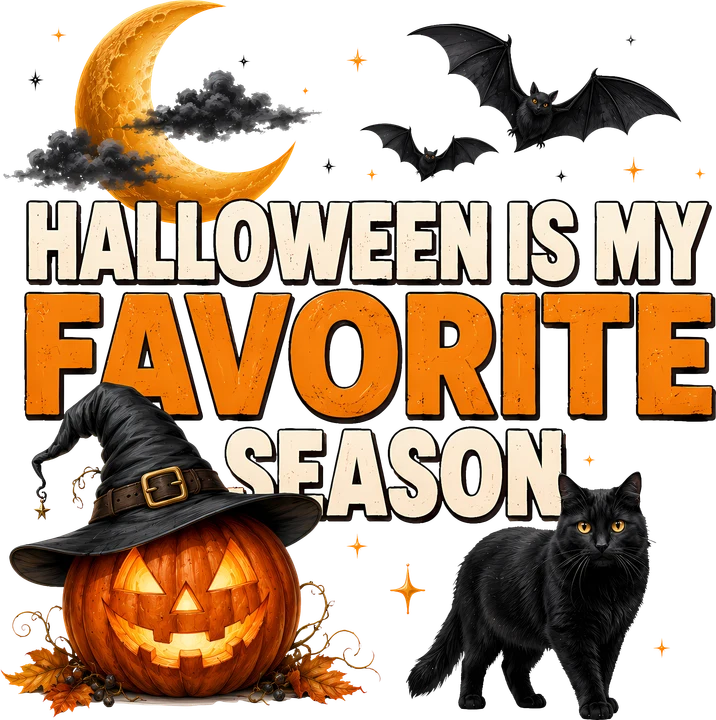 Halloween Favorite Season DTF Transfer