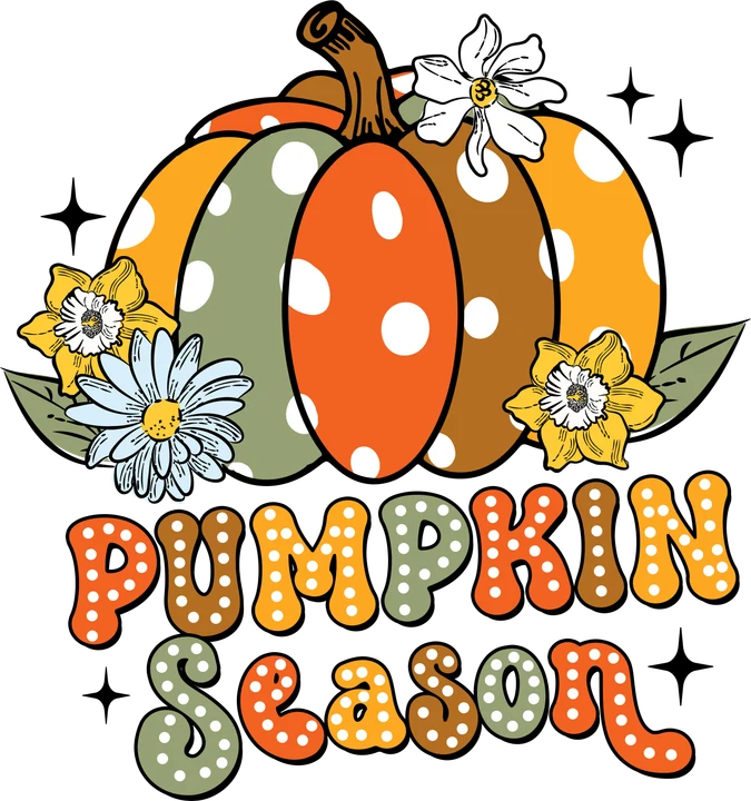 Pumpkin Season — DTF Transfer