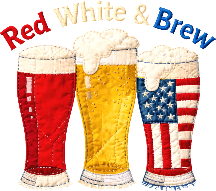 Red, White & Brew — Transfer DTF