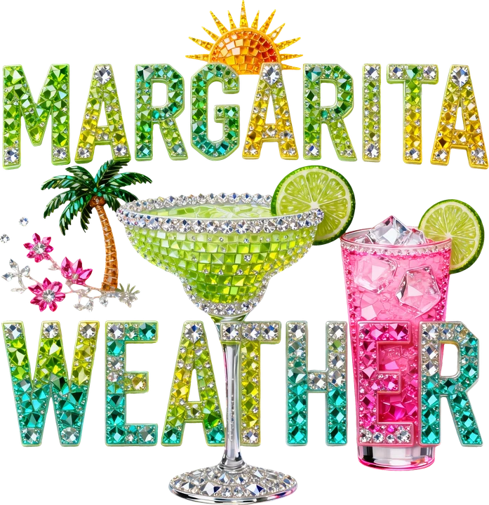 Margarita Weather DTF Transfer
