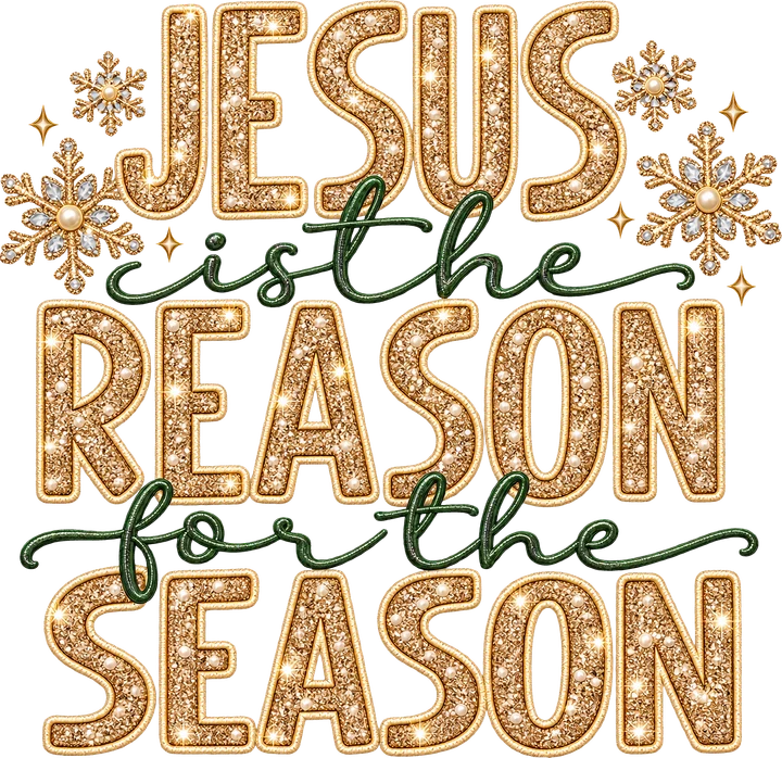 Jesús es la razón de esta época del año — Transfer DTF