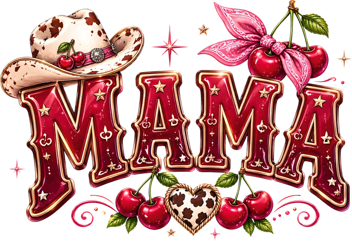 Cowboy Mama DTF Transfer