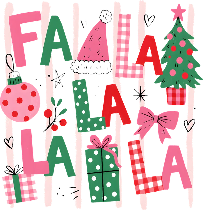 Navidad «Falla La La» — Transfer DTF