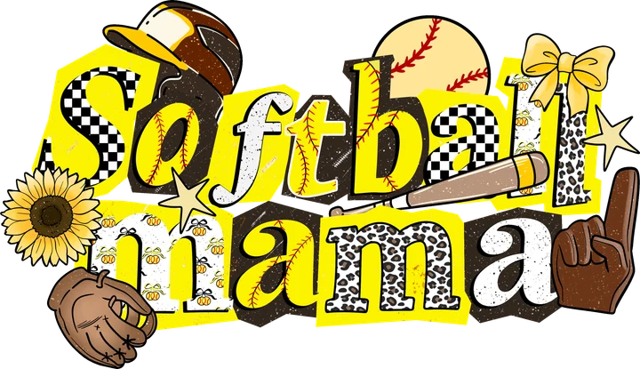 Softball Mama DTF Transfer