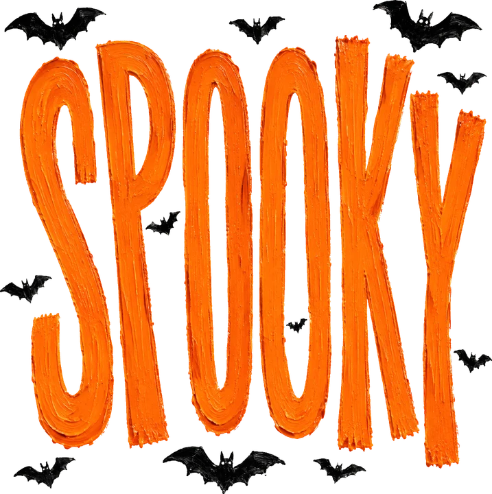 Spooky Bats DTF Transfer
