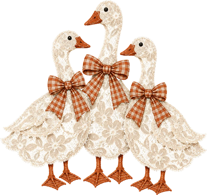 Three birds with Bow DTF Transfer