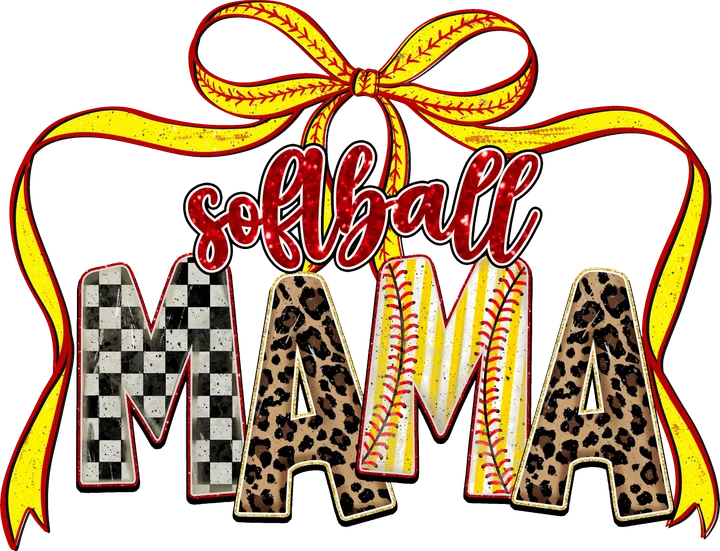 Softball Mama DTF Transfer