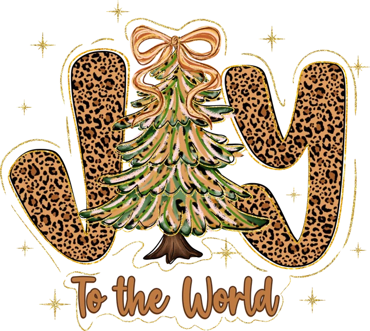 Joy to the World DTF Transfer