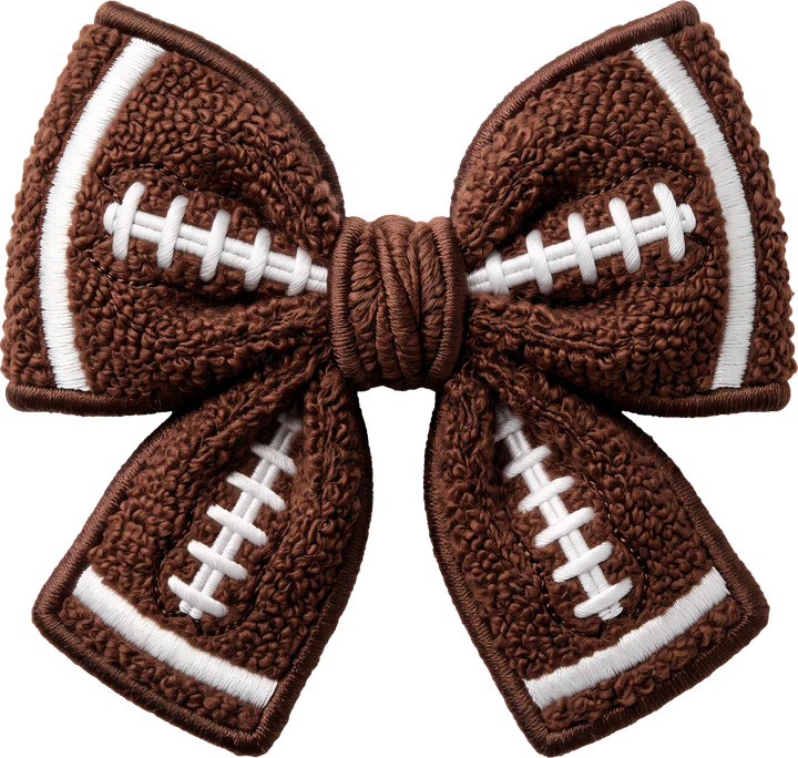 Football Bow DTF Transfer