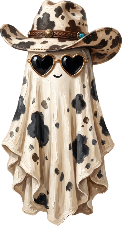 Cowboy Ghost DTF Transfer