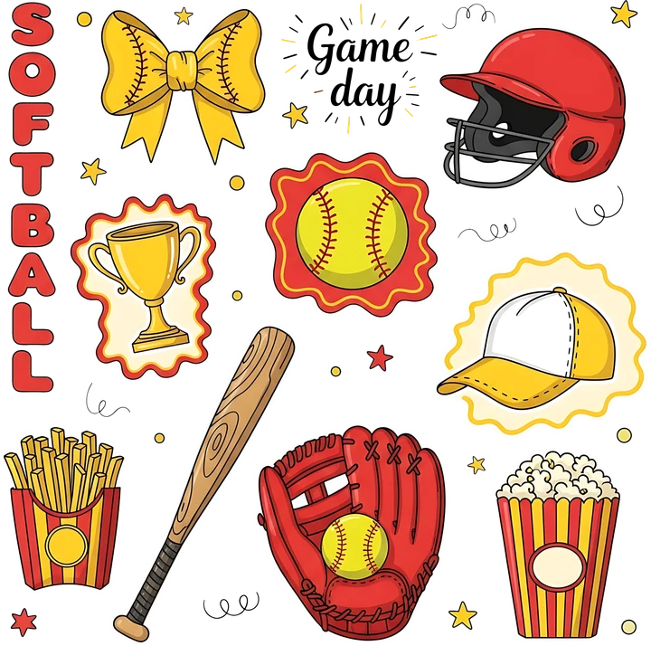 Game Day Softball DTF Transfer