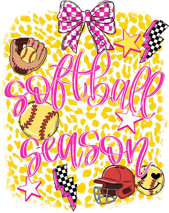 Softball Season DTF Transfer