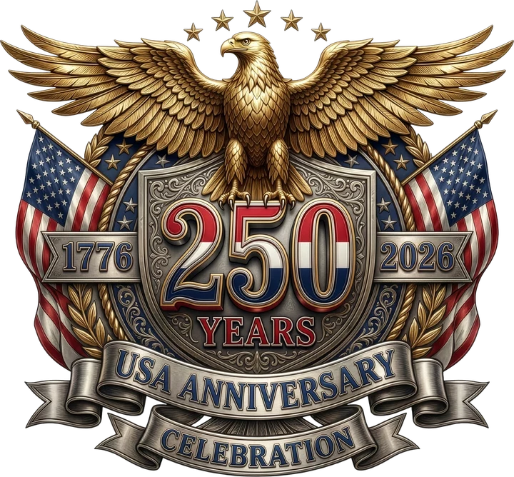 USA 250th Anniversary DTF Transfer