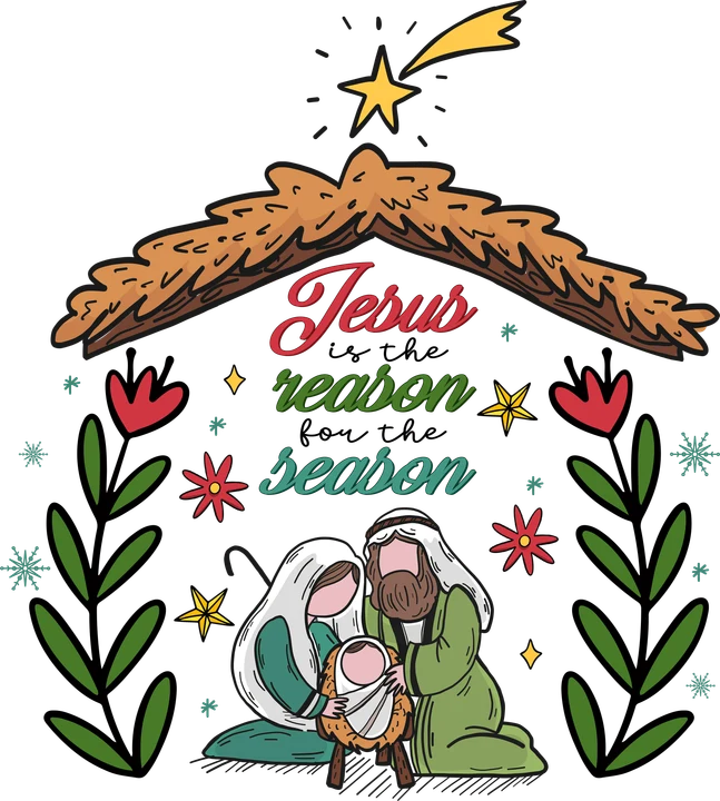 Jesus is the Reason for the Season DTF Transfer