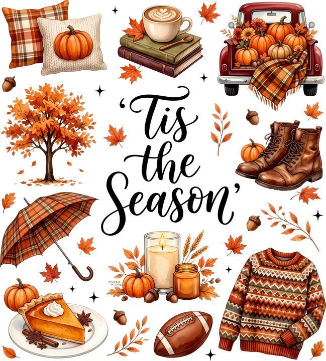 Autumn Harvest DTF Transfer