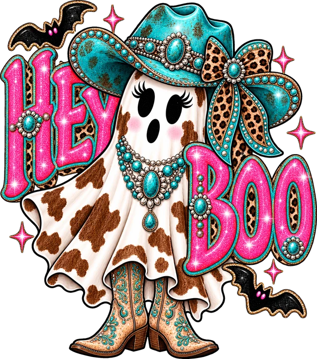 Cowgirl Ghost DTF Transfer