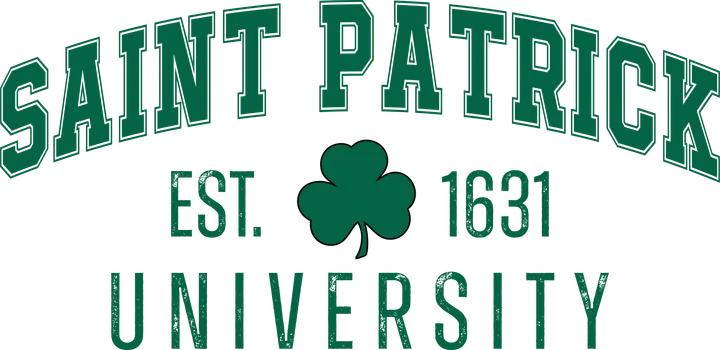 Đại học Saint Patrick — Hình in chuyển nhiệt DTF