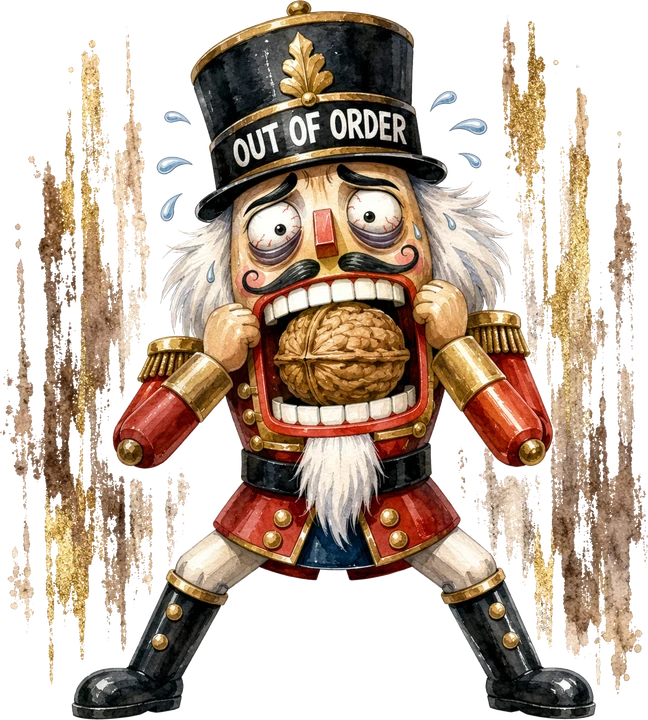 Nutcracker Out of Order DTF Transfer
