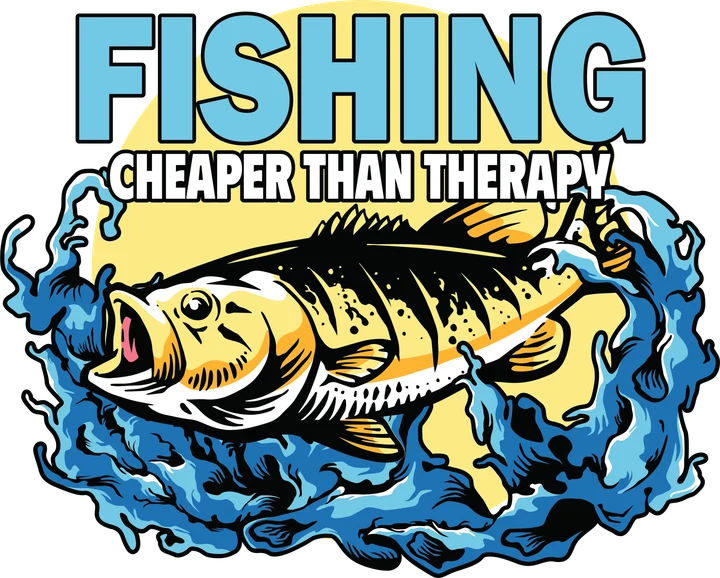 Fishing Cheaper Than Therapy DTF Transfer
