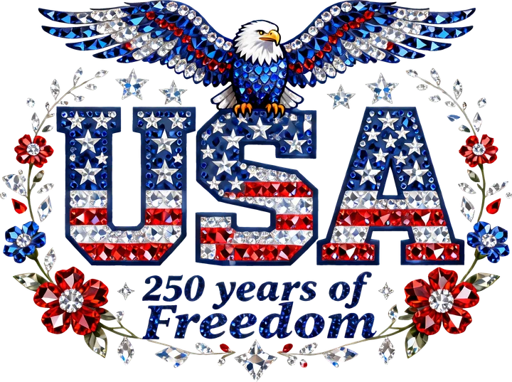 "USA" 250 Лет свободы — DTF-трансфер