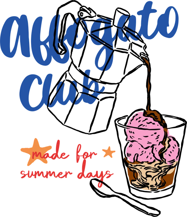 Afogato Club DTF Transfer