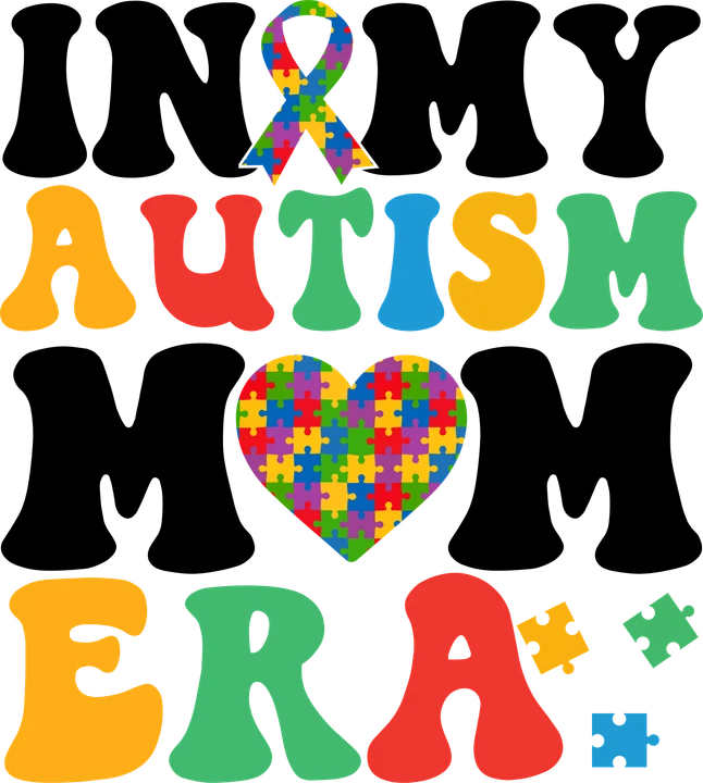 In My Autism Mom Era DTF Transfer