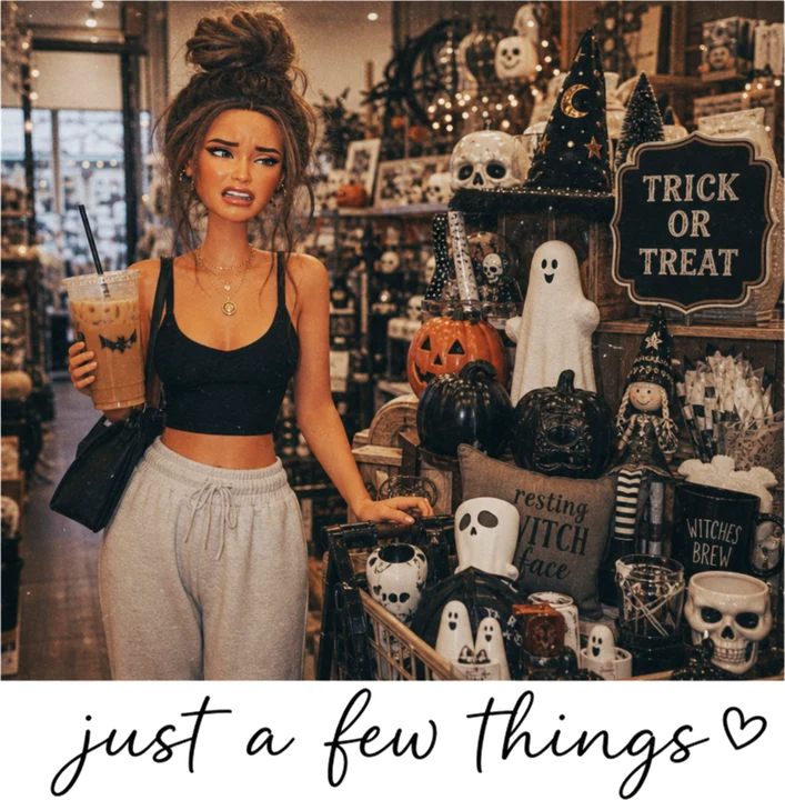 Halloween Shopper DTF Transfer