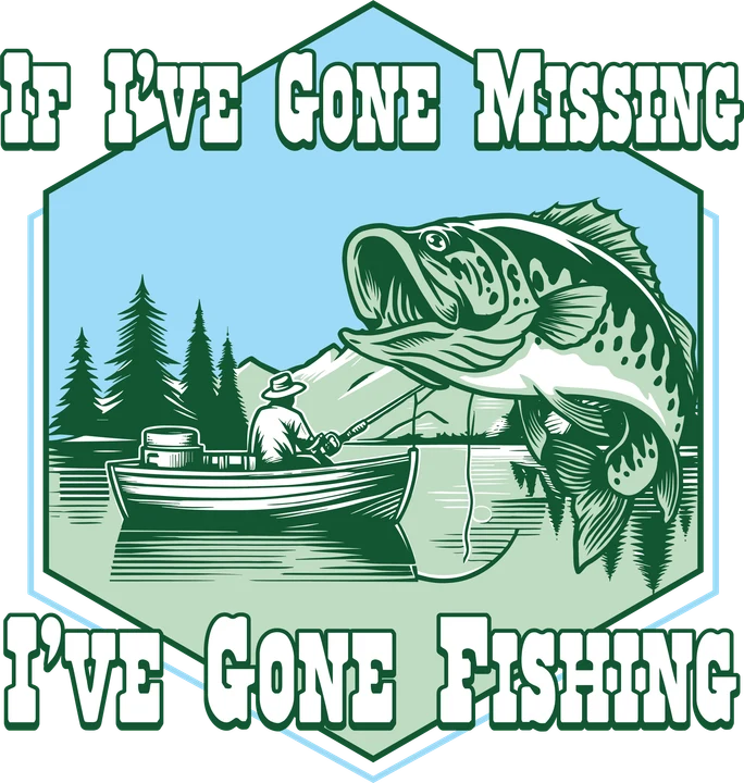 Fisherman's Missing Person DTF Transfer