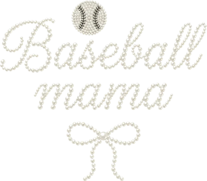 Baseball Mama Pearl Transfer