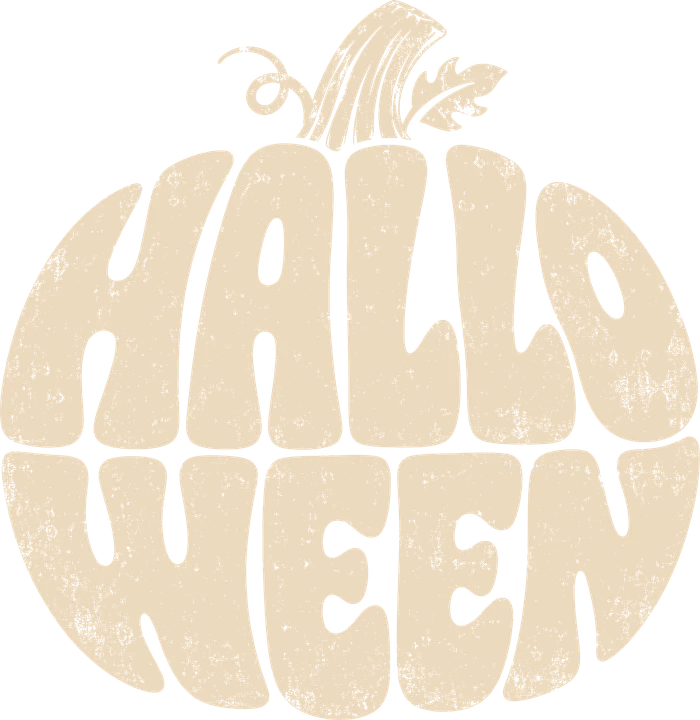 Тыква "HALLOWEEN" — DTF-трансфер