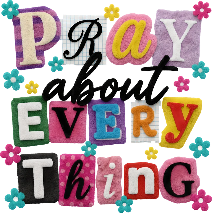 Pray About Everything DTF Transfer