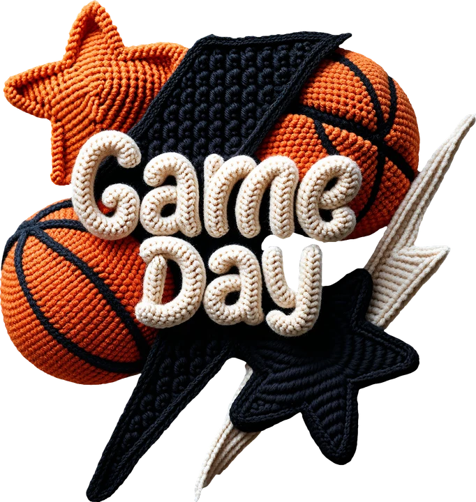 Game Day Basketball DTF Transfer