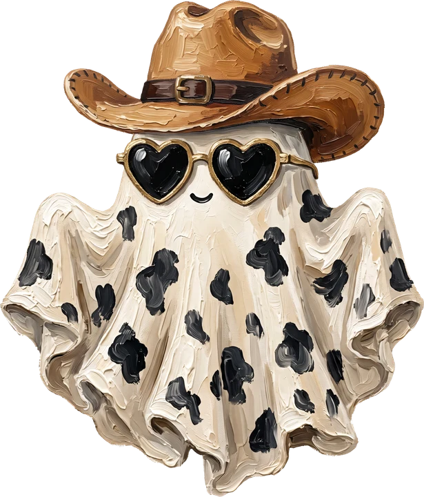 Cowboy Ghost DTF Transfer