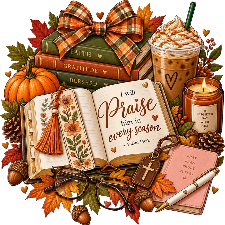 Autumn Faith Bible Study DTF Transfer