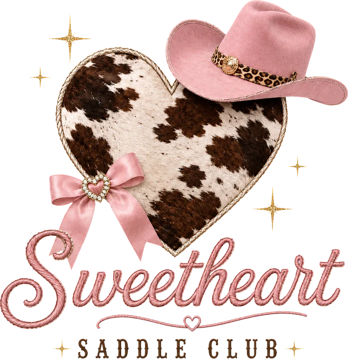 "Sweetheart Saddle Club" Puso — DTF Transfer