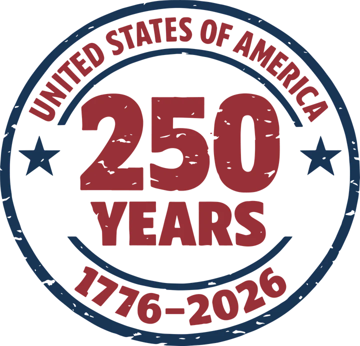 250 Years USA Anniversary DTF Transfer