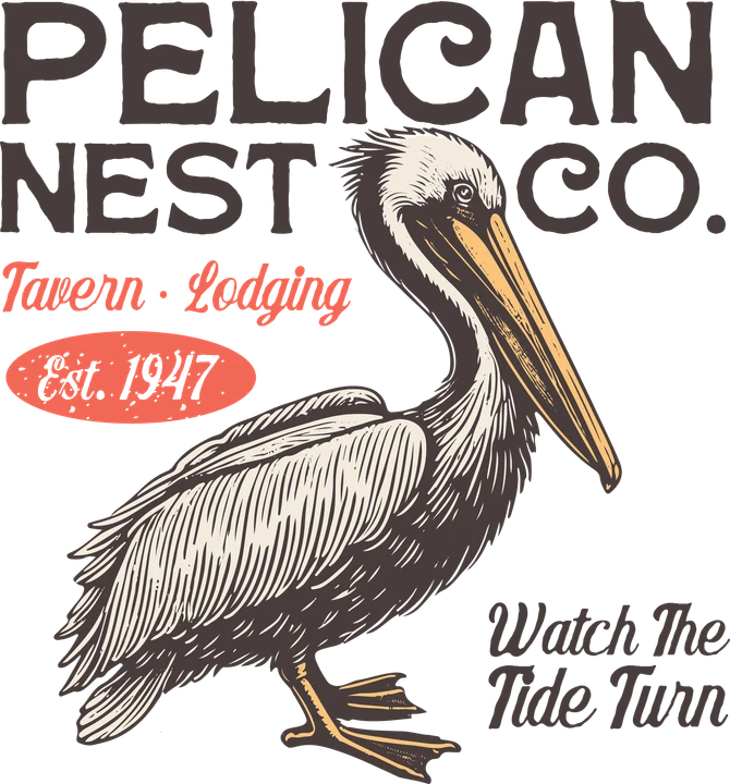 Pelican Nest Co. DTF Transfer