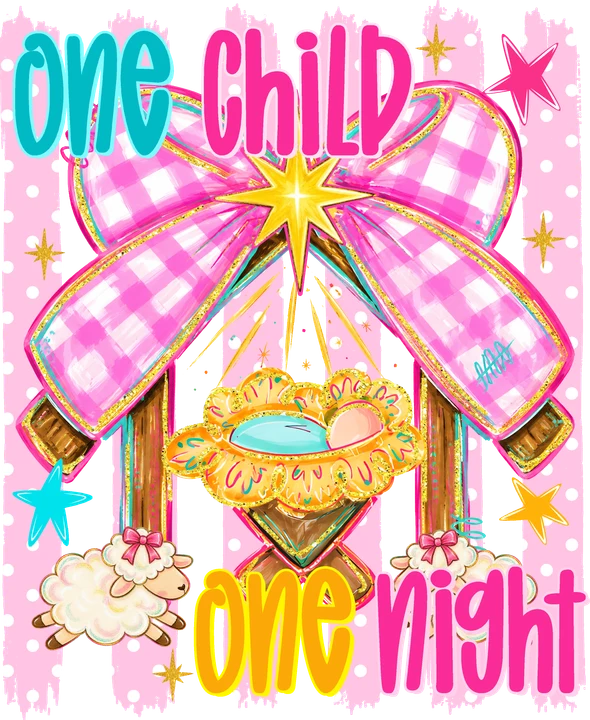 Una noche, un niño — Transfer DTF