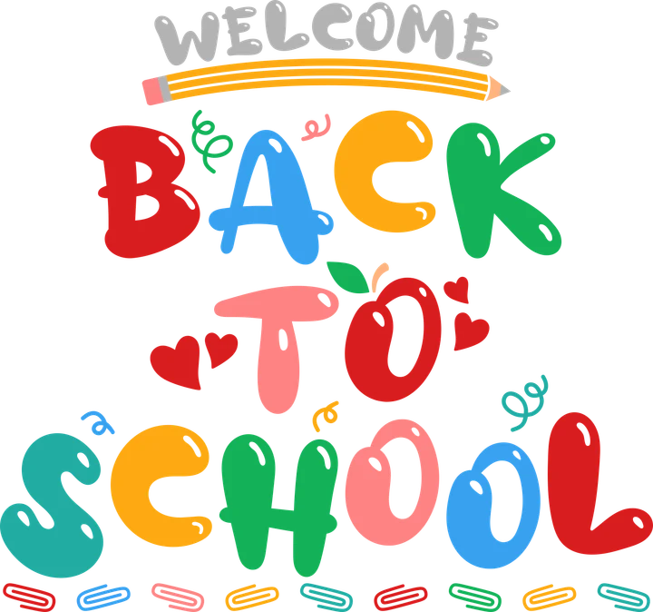 Welcome Back to School DTF Transfer