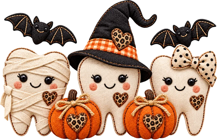 Halloween Teeth DTF Transfer