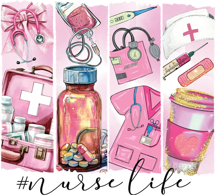 Nurse Life DTF Transfer