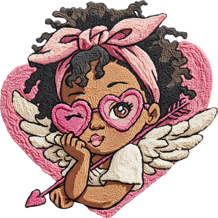 Cute Cupid Girl DTF Transfer