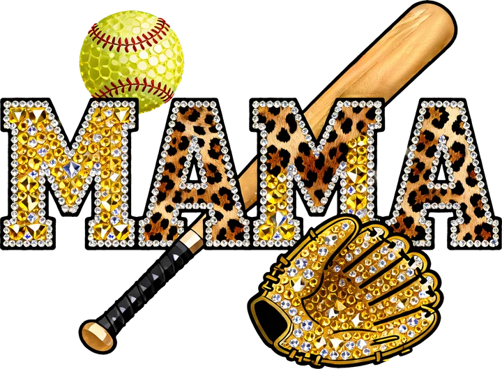 Softball Mama DTF Transfer
